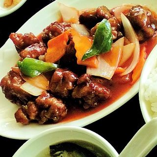 酢豚定食(香港苑 東陽町店 )