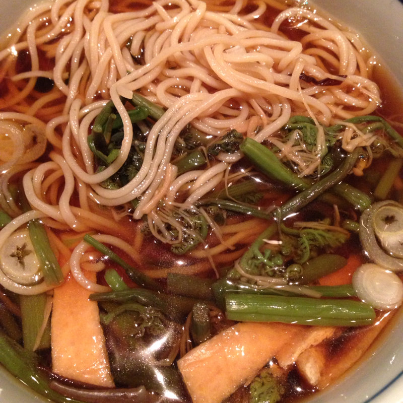 山菜そば(上むら)