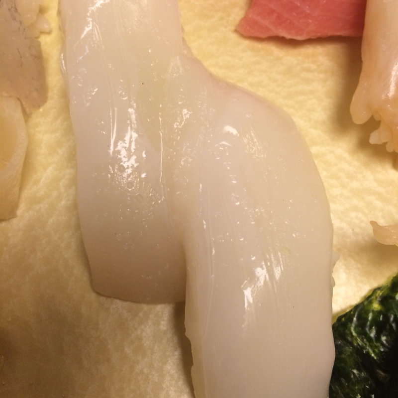 白イカ(すしざんまい 新橋店 )