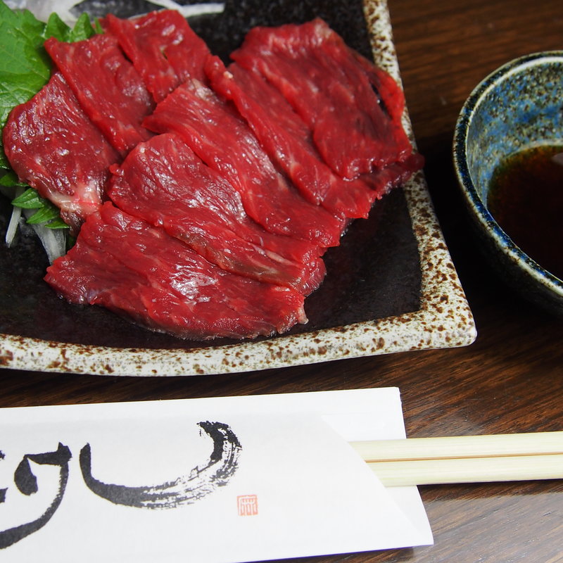 馬刺し特選赤身(馬肉屋たけし)