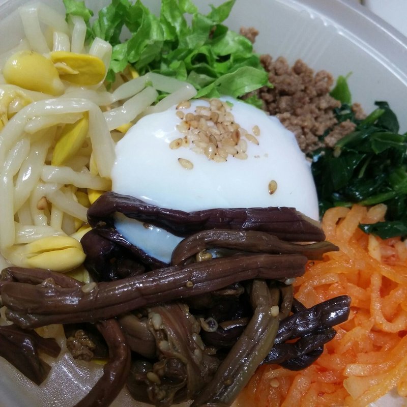 ビビンバ丼(韓美膳DELI)