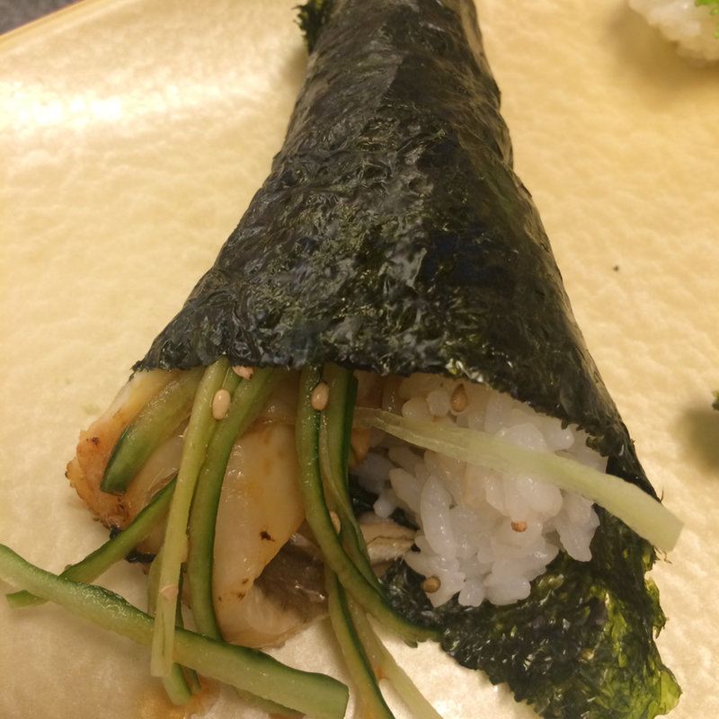 穴きゅう巻き(すしざんまい 新橋店 )