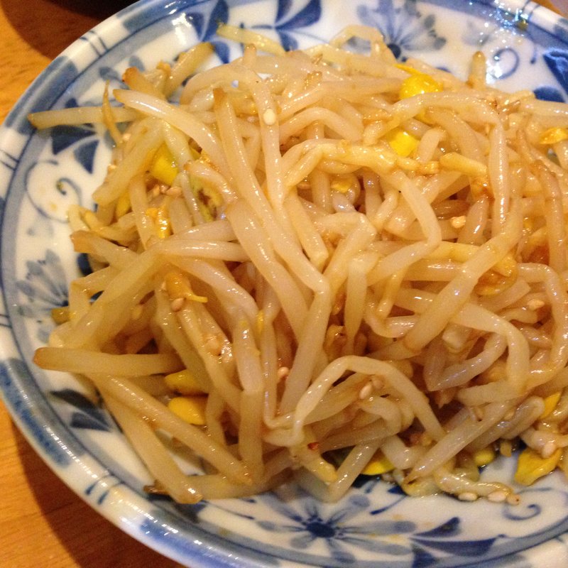 もやしナムル(焼肉 松竹園)