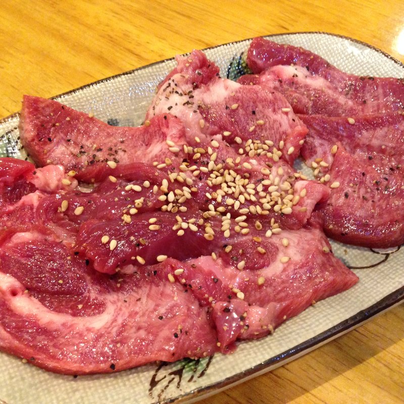 タン塩(焼肉 松竹園)