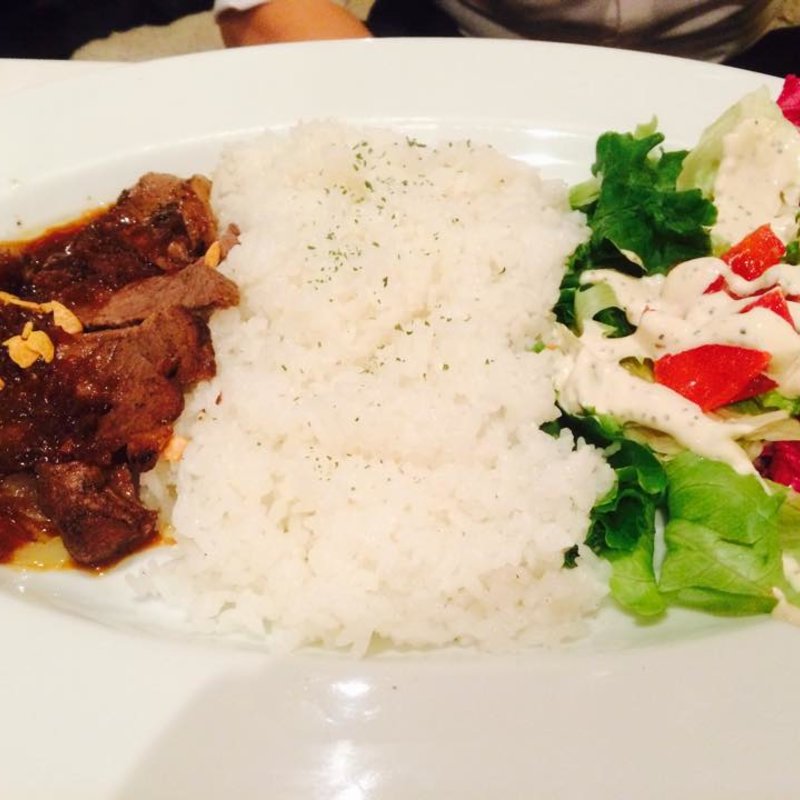 ローストステーキライス(27 PARADISE CAFE 渋谷道玄坂)