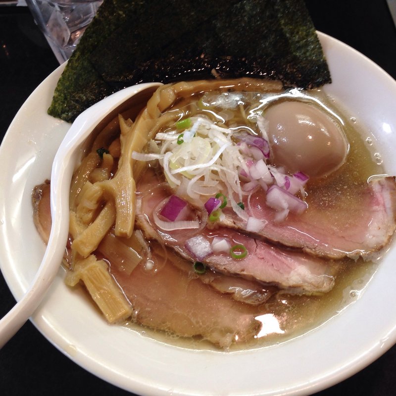 特製塩そば(麺処 晴)