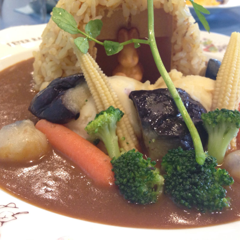 マクレガーさんの野菜カレー(ピーターラビットガーデンカフェ 自由が丘)