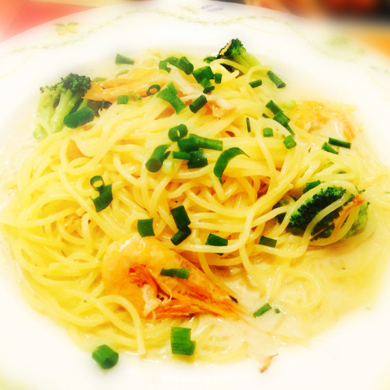 ブロッコリーとささみの柚子胡椒クリームスパゲッティ(CARA 南越谷店 （カーラ）)