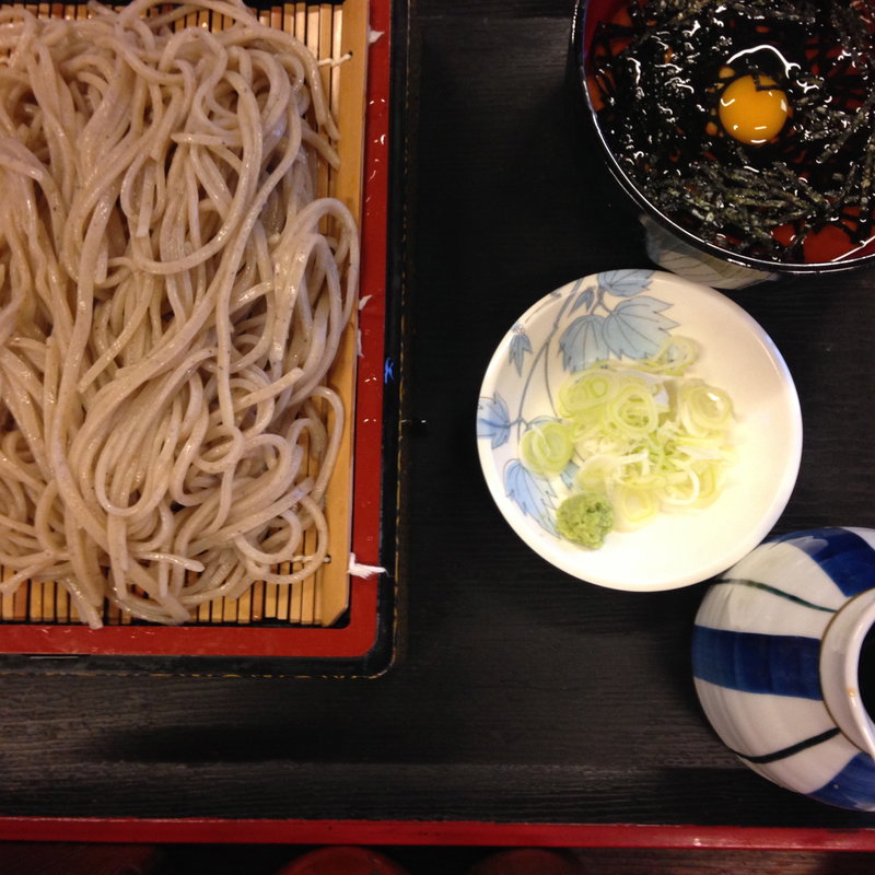 とろろそば(手打ちそば処 藤美)