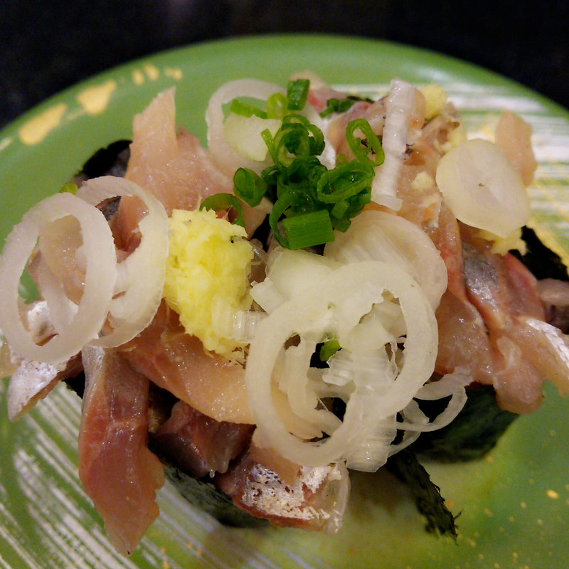 あじのたたき(まぐろ問屋 三浦三崎港 トレッサ横浜店)