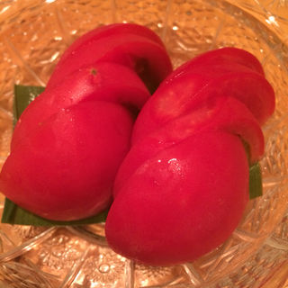 冷とまと(鳥料理 宮新)