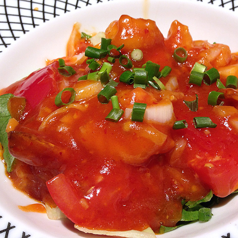 大海老チリソース(健康中華庵 青蓮 六本木一丁目店 )