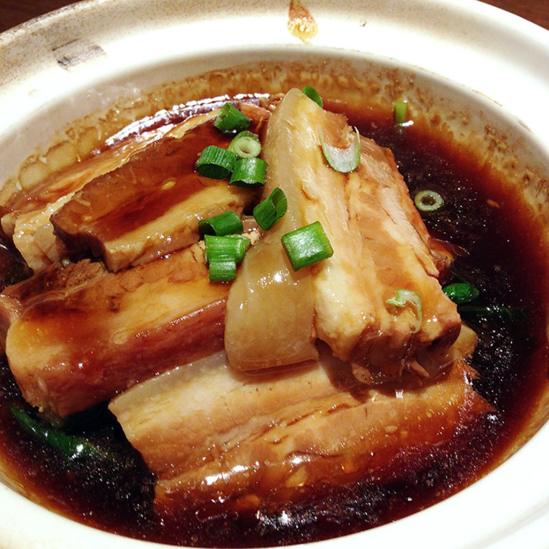 豚バラと青菜の角煮(健康中華庵 青蓮 六本木一丁目店 )