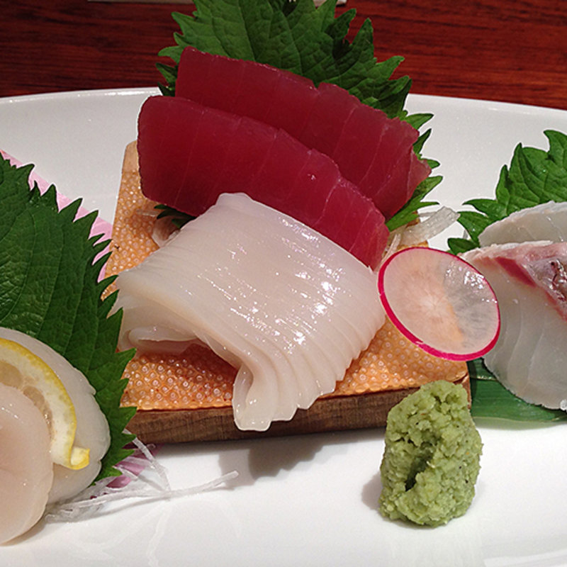 お造り五種盛り合わせ(板前ごはん音音)