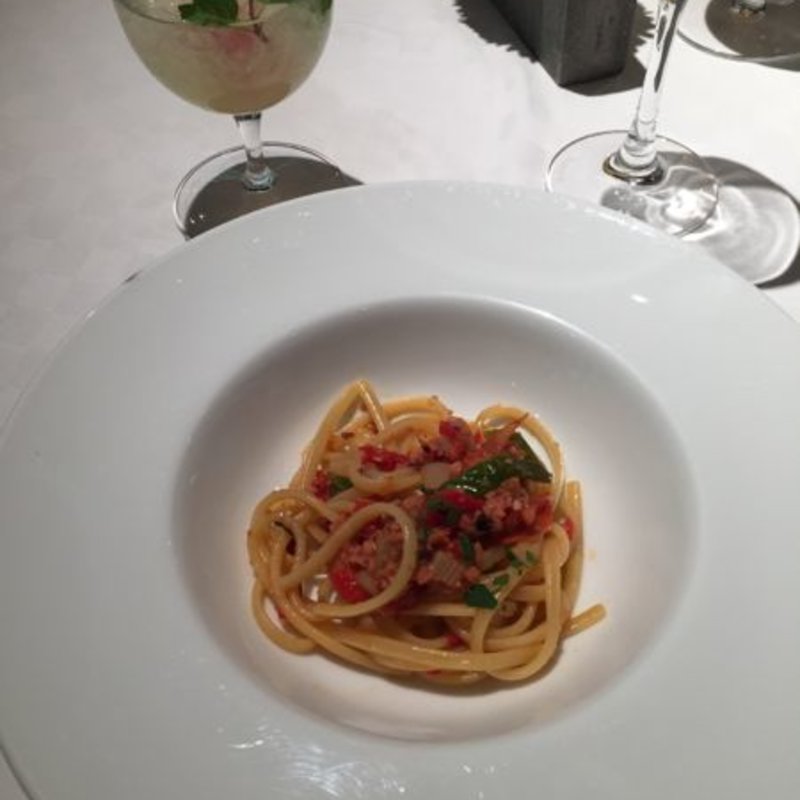 本日のパスタ(ザ・ガーデン・プレイス 蘇州園)