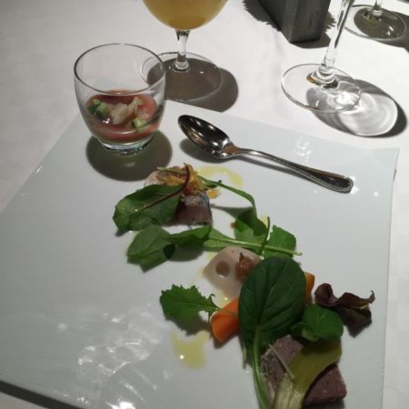 旬な素材の前菜盛り(ザ・ガーデン・プレイス 蘇州園)