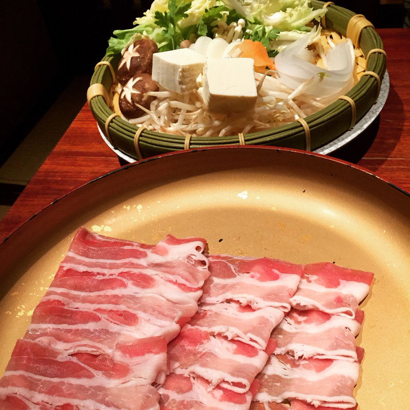 豚しゃぶ（一人前）(MAーなべや 大阪店)