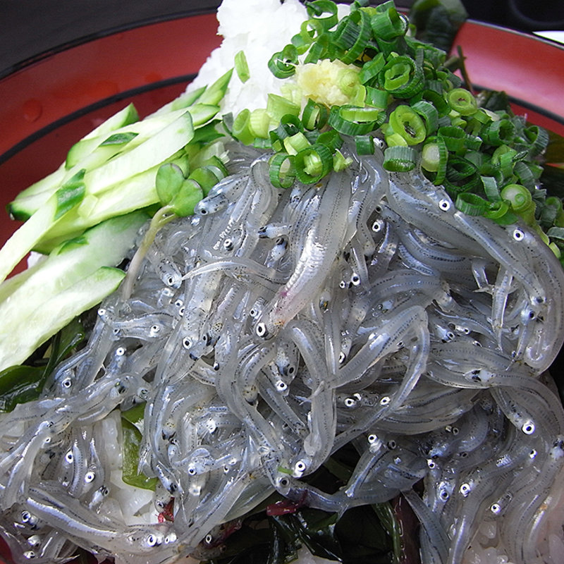 生しらす丼(飯倉アルカフェキャンティ )