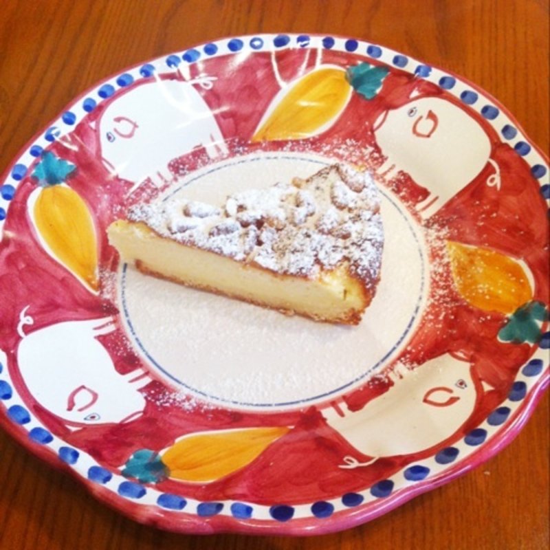 リコッタチーズケーキ(Pizzeria Trattoria Vomero)