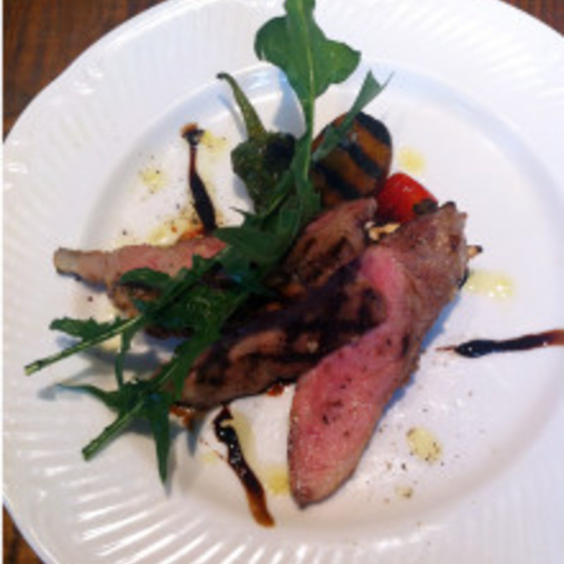 湘南みやじ豚のグリル　熟成バルサミコソース(Rans kamakura)