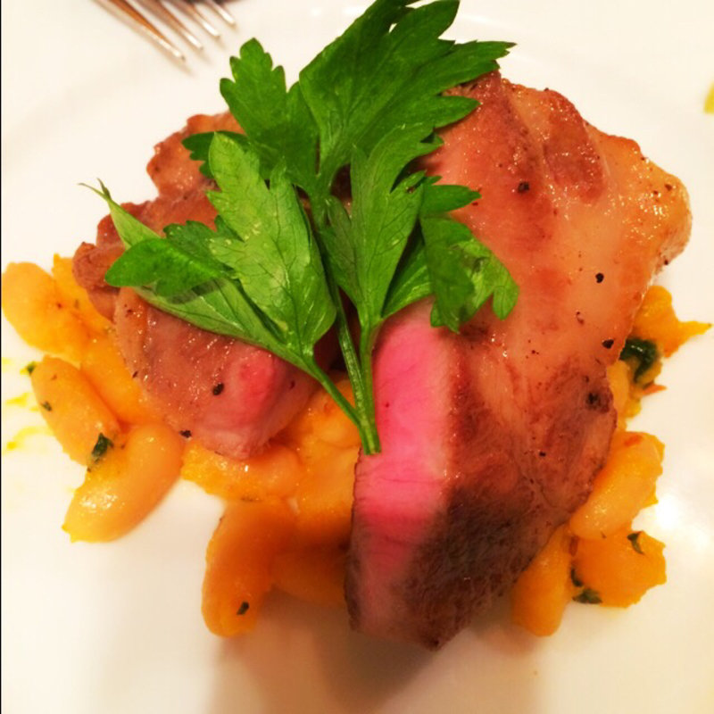 宮崎豚の肩ロースアルフォルノ(トラットリアラボッチャ)