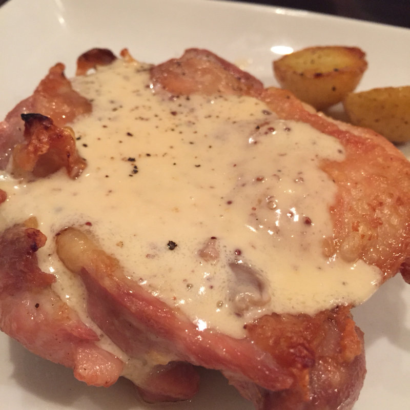 若鶏のマスタードソース(&jeu)