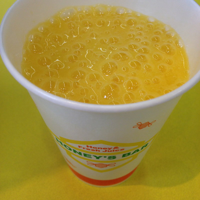 シークワーサーとタンカンのフレッシュジュース(ハニーズバー 藤沢店 （HONEY'S BAR）)
