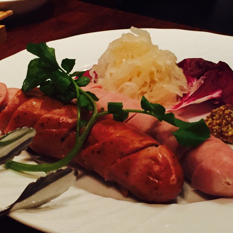 手作りウインナーソーセージ(FOODS BAR BLUE CANARY 2nd)