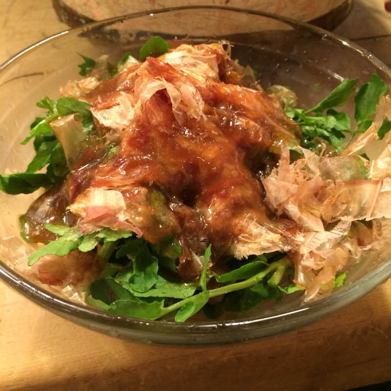 クレソンサラダ(肉割烹 牛弁慶 新橋総本店)