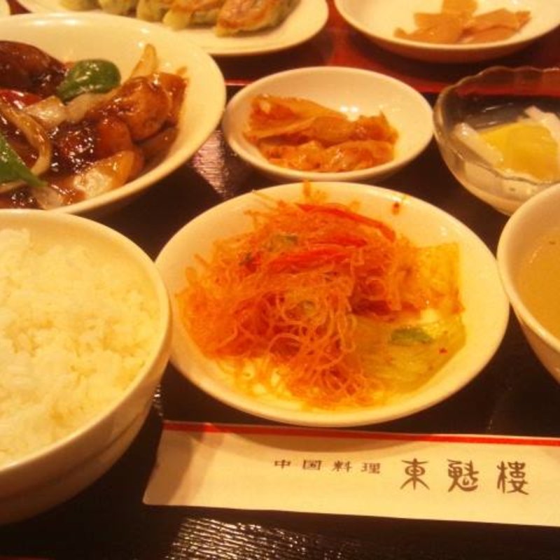酢豚定食(東魁楼 シャポー船橋店)