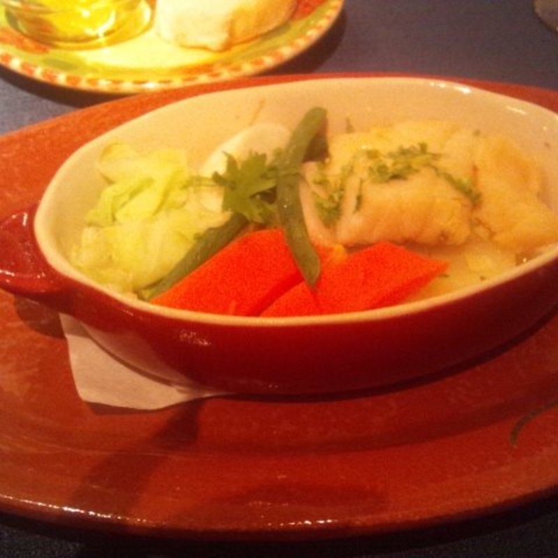 バカリャウ（干し鱈）と野菜のポトフ(マヌエル 四ツ谷店)