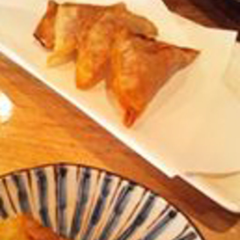 トマトと納豆のラビオリ(美酒美燗 煮りん)