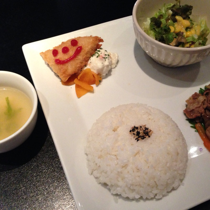 豚の生姜焼きランチ(cafe cocodoco)