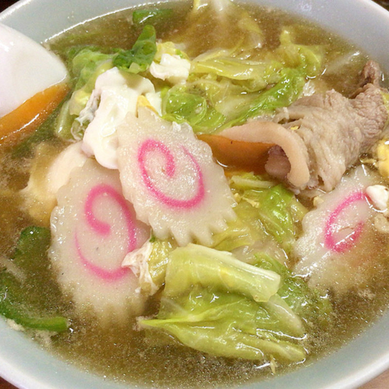 五目ワンタンメン(前川)