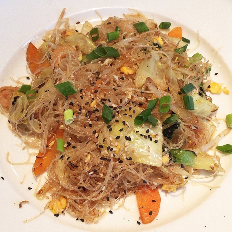 海老の焼きビーフン(びるまの竪琴)