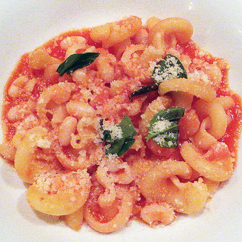 白インゲン豆のパスタ(アランジャルシ)