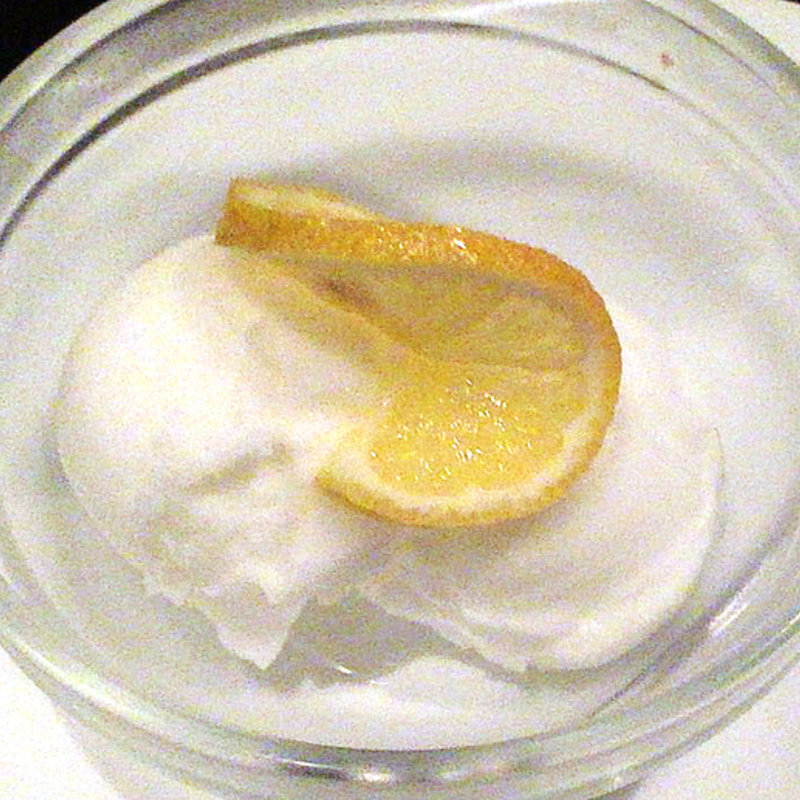 レモンのシャーベット(アランジャルシ)
