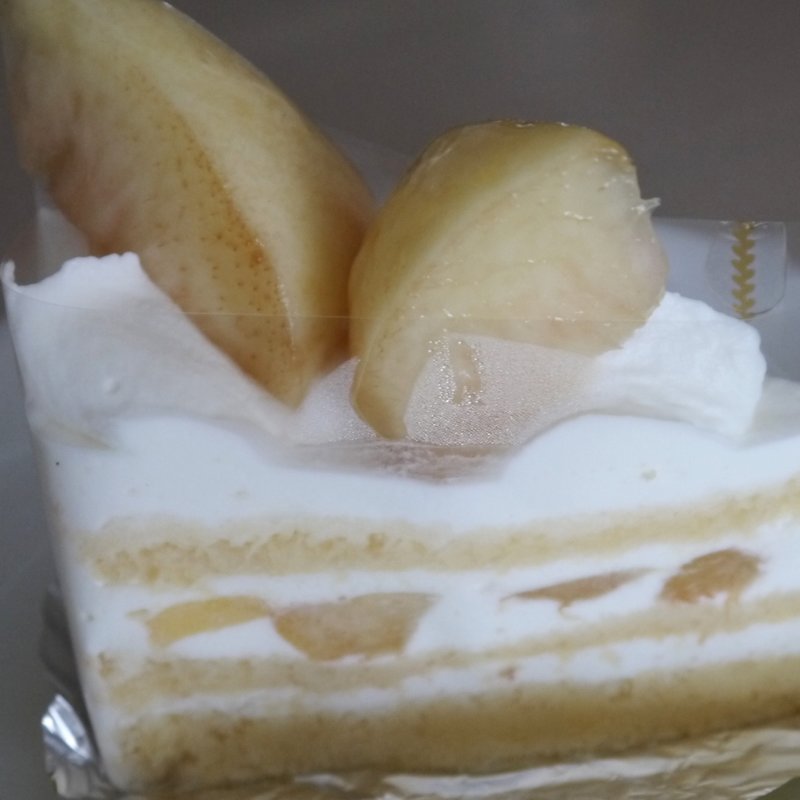 桃のショートケーキ(ら・ふらんす)