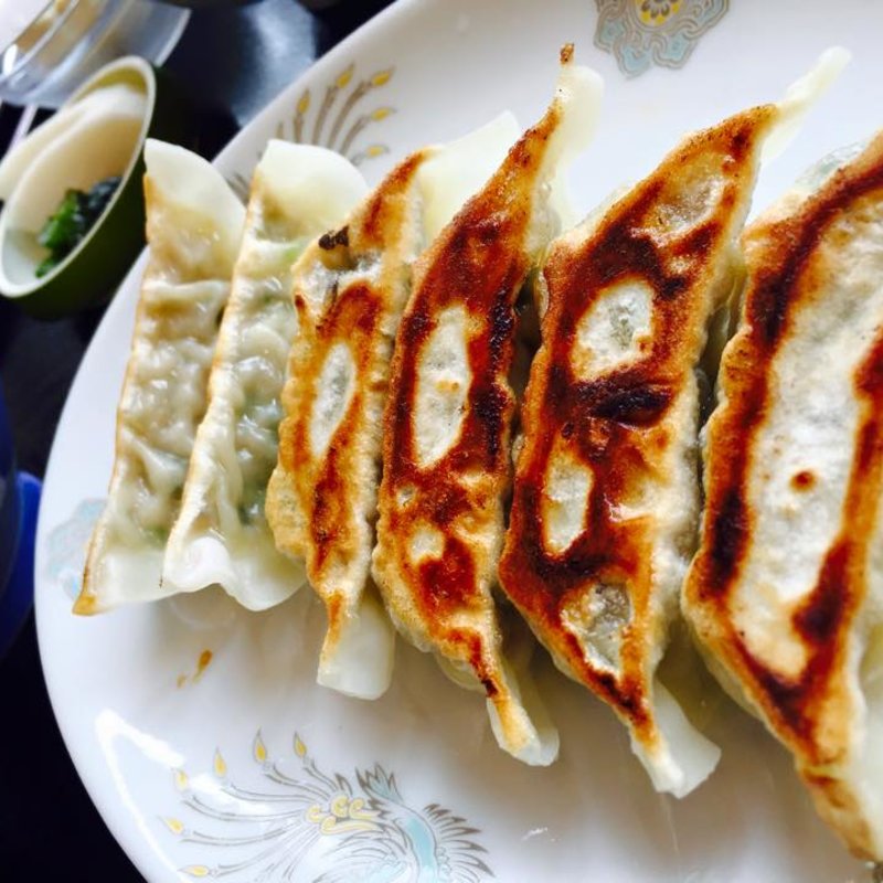 餃子定食(栄楽)