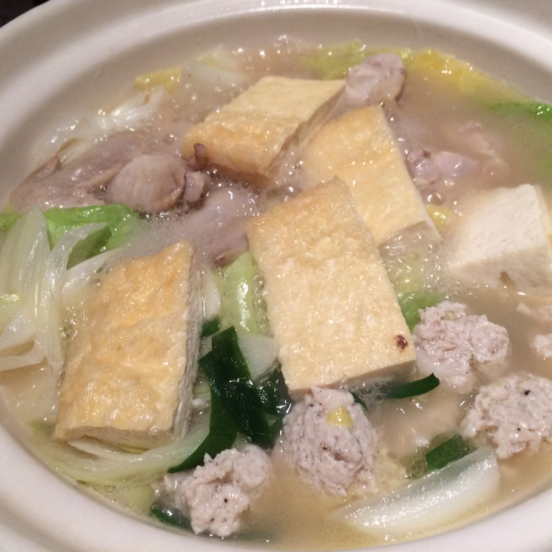 舞の海のスタミナ3種鶏ちゃんこ(いちげん 東松戸店)