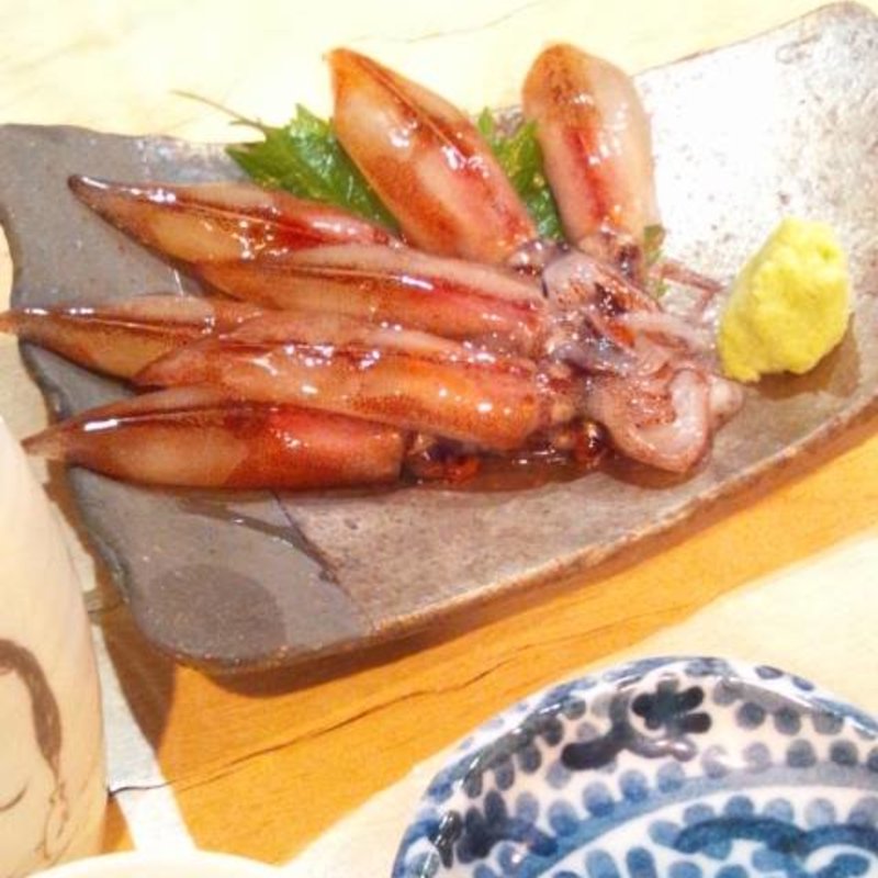 ホタルイカのお刺身(美酒美燗 煮りん)