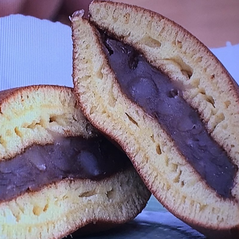 煮豆入りどら焼き（金時）(青木煮豆店 )