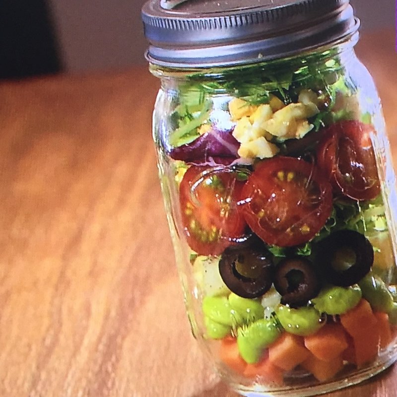 メイソンジャーサラダ(elk エルク 心斎橋本店)