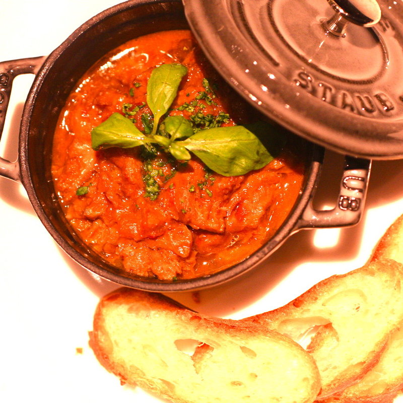 フィレンツェ風ハチノス煮込み(Piccole Lampare ＆ rooftop sky bar)