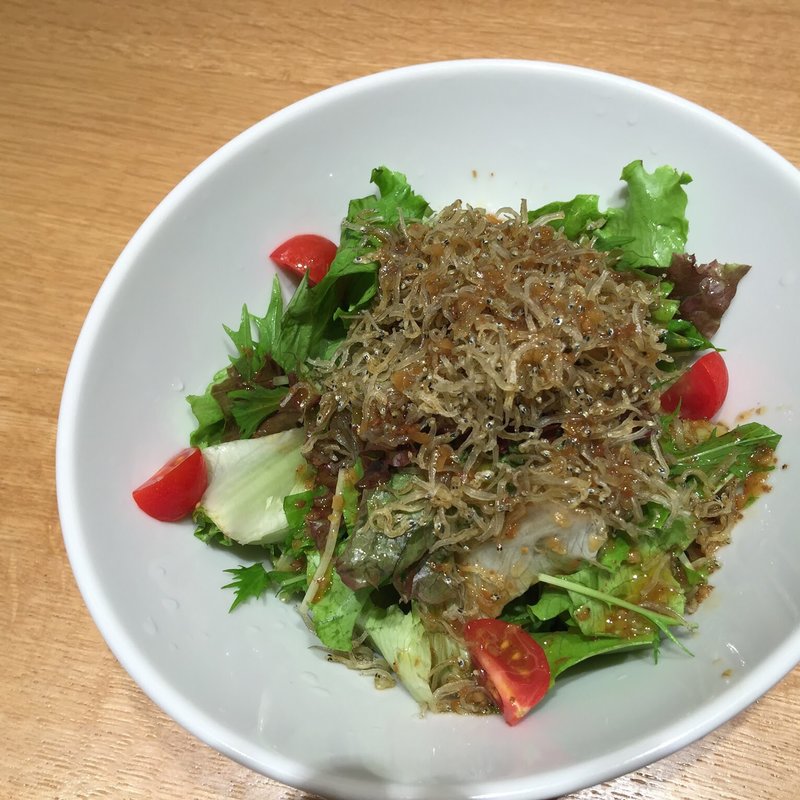 じゃこのサラダ(焼きとり 一鶏 )