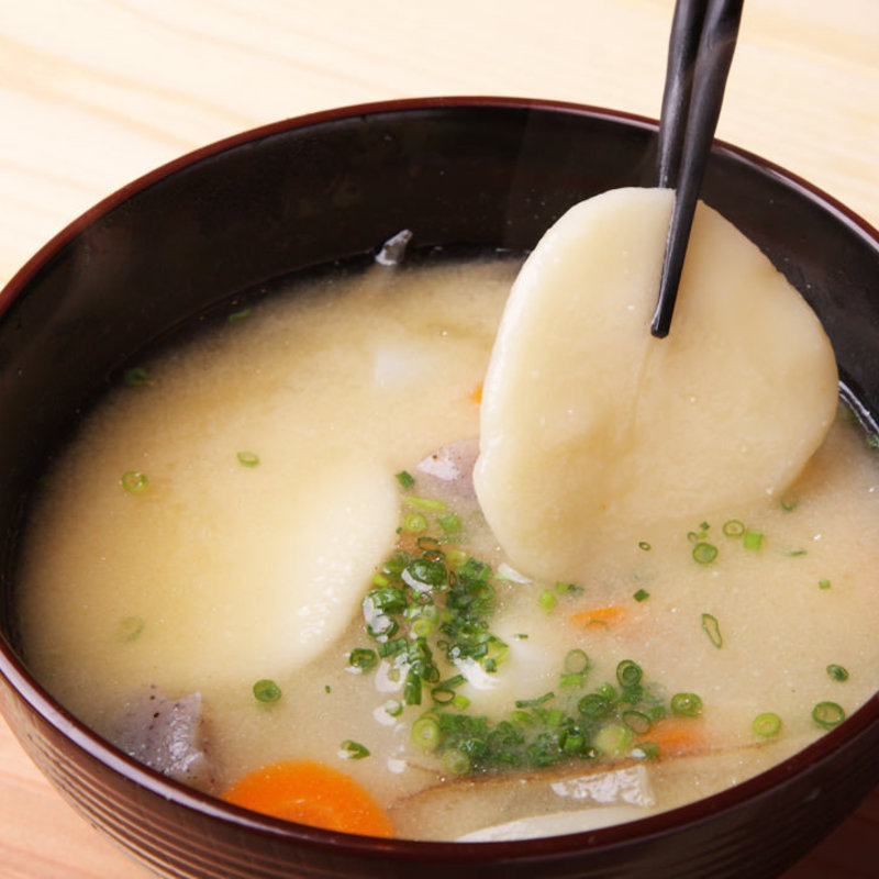だんご汁(焼き鳥 さつま屋 とうきょうスカイツリー駅前店)
