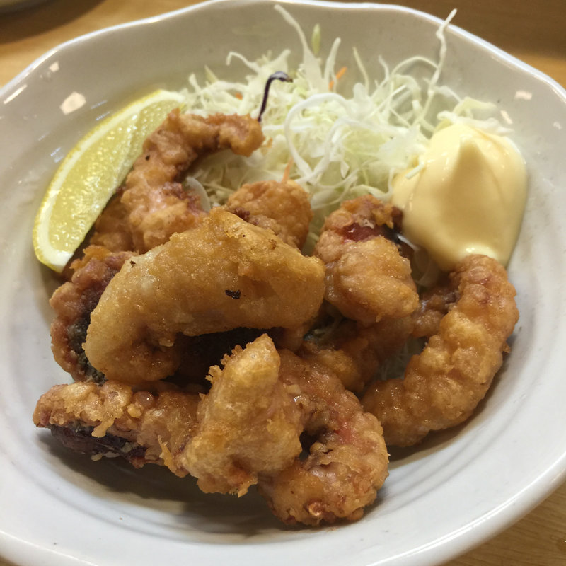 タコのから揚げ(魚居酒家きまぐれ酒場 )