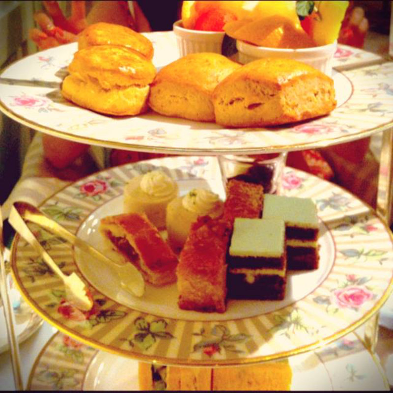 アフタヌーンティーセット(鉄板焼 よこはま)