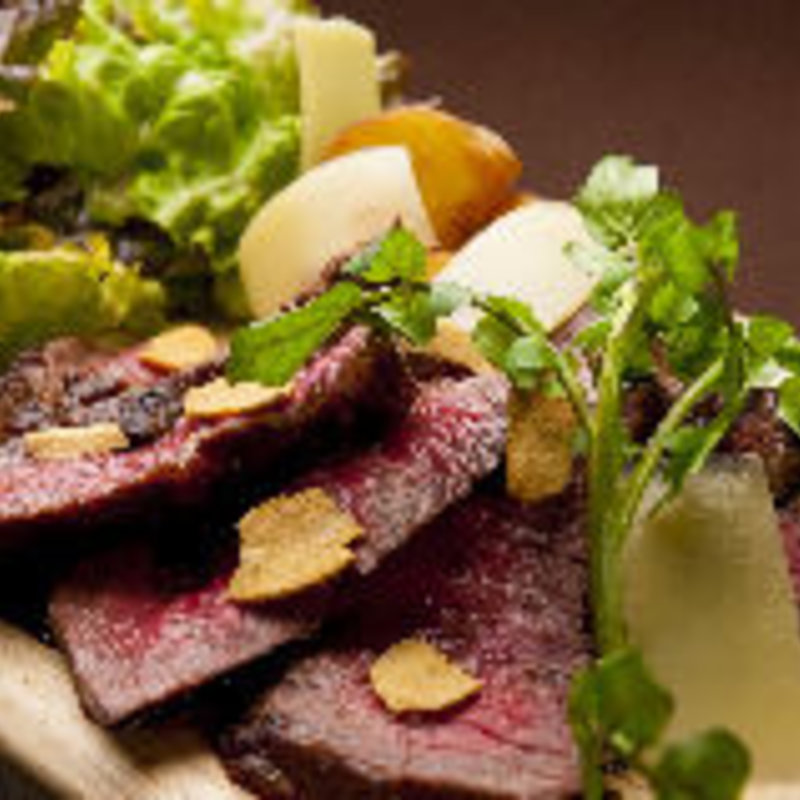 アンガス牛のタリアータ(世界のビール博物館 東京スカイツリータウン・ソラマチ店)