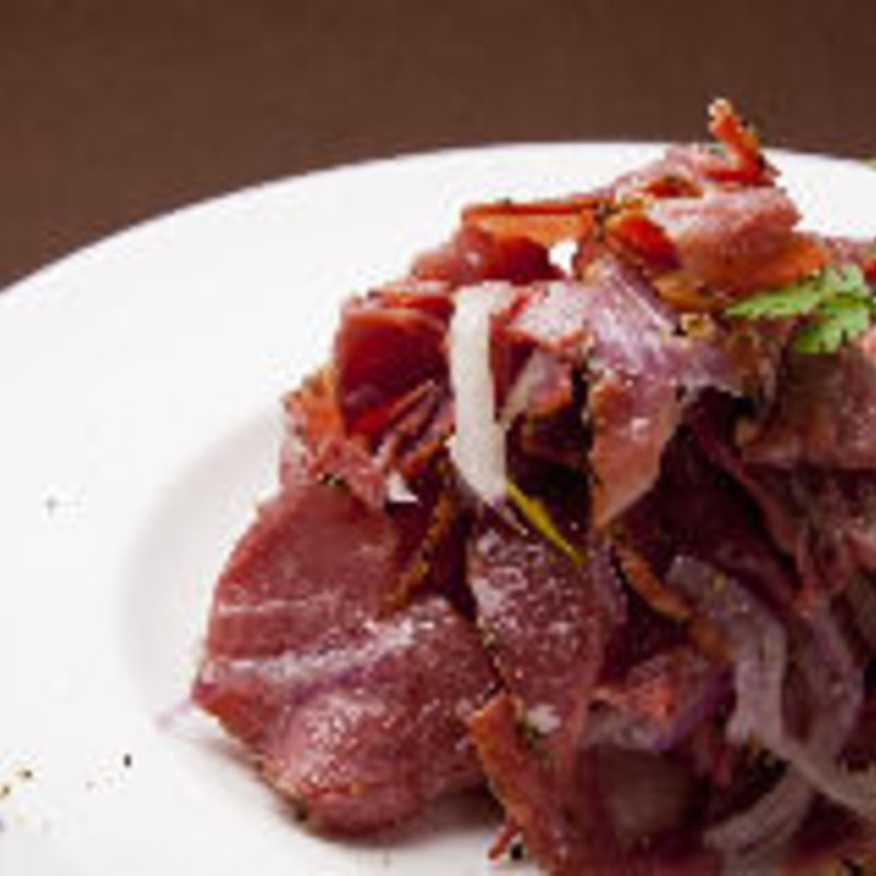 パストラミビーフのマリネ(世界のビール博物館 東京スカイツリータウン・ソラマチ店)